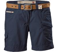 G.I.G.A. DX Hira Casual Shorts mit Gürtel Kurze Hose Damen navy 40