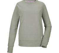 Sweatshirt "GS 27 WMN SWT SHRT", Damen, Gr. 36, dunkelgrün, Obermaterial: 100% Baumwolle, G.I.G.A. DX BY KILLTEC, Sweatshirts Sweatshirt, Weiches Baumwoll-Sweatshirt mit Carbon Finish und Applikation