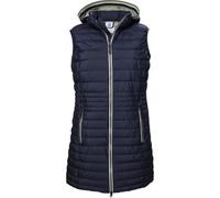 Steppweste "GS 70 WMN QLTD VST", Damen, Gr. 46, blau (navy), Oberstoff: 100% Polyester, Futter: 100% Polyester (recycelt), Wattierung: 100% Polyester, G.I.G.A. DX BY KILLTEC, sportlich, Westen, Steppw
