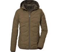 G.I.G.A. DX by Killtec Damen Steppjacke GW 21 WMN QLTD JCKT wasserabweisend mit Kapuze camel Gr. 38