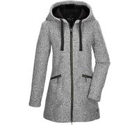 G.I.G.A. DX by Killtec Damen Parka GW 87 WMN PRK Roshana Fleecemantel mit Kapuze Weiß Größe 44