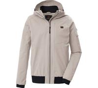 Blouson "GS 107 MN BLSN", Herren, Gr. XL, hellbeige, Obermaterial: 100% Polyester;Futter: 100% Polyester, G.I.G.A. DX BY KILLTEC, Jacken Blouson, Atmungsaktiv, winddicht, wasserabweisend Blouson mit K