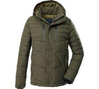 Steppjacke "GW 69 MN QLTD JCKT", Herren, Gr. L, grün (olivgrün), Oberstoff: 88% Polyester, 12% Baumwolle, Futter: 100% Polyester (recycelt), Wattierung: 100% Polyester, G.I.G.A. DX BY KILLTEC, sportli