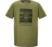 T-Shirt "GS 2 MN TSHRT GOTS", Herren, Gr. 4XL, grün (grasgrün), Oberstoff 1: 100% Baumwolle (aus biologischem Anbau)/ Oberstoff 2: 95% Baumwolle (aus biologischem Anbau), 5% Elasthan, G.I.G.A. DX BY K