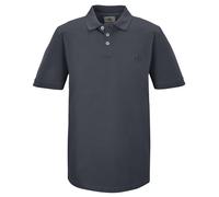 Poloshirt "GS 5 MN PLSHRT GOTS", Herren, Gr. S, grau (anthrazit), Oberstoff: 100% Baumwolle (aus biologischem Anbau), G.I.G.A. DX BY KILLTEC, sportlich, Shirts, GOTS-zertifiziertes Bio-Baumwoll-Polo m