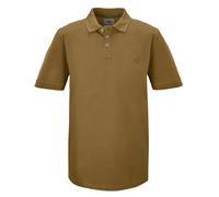 Poloshirt "GS 5 MN PLSHRT GOTS", Herren, Gr. M, gelb (curry), Oberstoff: 100% Baumwolle (aus biologischem Anbau), G.I.G.A. DX BY KILLTEC, sportlich, Shirts, GOTS-zertifiziertes Bio-Baumwoll-Polo mit d