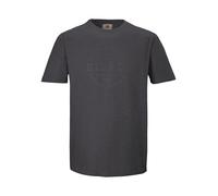 T-Shirt "GS 4 MN TSHRT GOTS", Herren, Gr. XL, grau (anthrazit), Oberstoff 1: 100% Baumwolle (aus biologischem Anbau)/ Oberstoff 2: 95% Baumwolle (aus biologischem Anbau), 5% Elasthan, G.I.G.A. DX BY K
