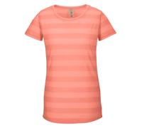 T-Shirt "GS 46 WMN TSHRT", Damen, Gr. 42, orange (koralle), Oberstoff: 75% Polyester, 19% Baumwolle, 6% Viskose, G.I.G.A. DX BY KILLTEC, sportlich, Shirts, Leichtes, weiches Damen T-Shirt, vielseitig