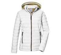 Steppjacke "GS 69 WMN QLTD JCKT", Damen, Gr. 44, beige (naturweiß), Oberstoff: 100% Polyester, Futter: 100% Polyester (recycelt), Wattierung: 100% Polyester, G.I.G.A. DX BY KILLTEC, sportlich, Jacken,