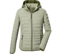 G.I.G.A. DX Damen Steppjacke/Casual Funktionsjacke in Daunenoptik mit abzippbarer Kapuze Uyaka, naturgrün, 46, 28041-000