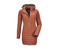 G.I.G.A. DX Damen Bacarya Casual Funktionsparka In Daunenoptik Mit Abzippbarer Kapuze, dunkelapricot, 38