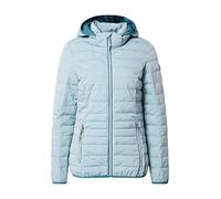 G.I.G.A. DX Damen Casual Funktionsjacke in Daunenoptik mit abzippbarer Kapuze - Uyaka Stripe, hellpetrol, 38, 34313-000