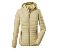 G.I.G.A. DX Damen Casual Funktionsjacke in Daunenoptik mit abzippbarer Kapuze - Uyaka Stripe, light sun, 36, 34313-000