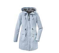 G.I.G.A. DX Damen Casual Softshell Parka mit Kapuze - GS 99 WMN SFTSHLL PRK, hellblau, 38, 37955-000