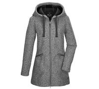 Parka "GW 87 WMN PRK_Roshana", Damen, Gr. 46, grau, Oberstoff: Oberseite: 100% Polyester, Rückseite: 100% Polyester, G.I.G.A. DX BY KILLTEC, sportlich, Jacken, Windabweisender Damen Parka mit verstell