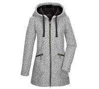 G.I.G.A. DX by Killtec Damen Parka GW 87 Roshana Fleecemantel mit Kapuze Weiß Größe 46