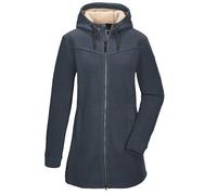 G.I.G.A. DX Damen Fleeceparka/Fleecejacke mit Kapuze GW 82 WMN FLC PRK, dunkel stahlblau, 46, 43547-000