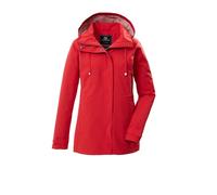 Funktionsjacke "GS 106 WMN JCKT", Damen, Gr. 42, koralle, Obermaterial: 100% Polyester;Futter: 100% Polyester, G.I.G.A. DX BY KILLTEC, Jacken Funktionsjacke, Winddichte, wasserabweisende Damenjacke mi