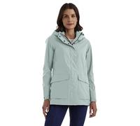 G.I.G.A. DX Damen Funktionsjacke/Outdoorjacke wasserdicht mit abzippbarer Kapuze GS 54 WMN JCKT, light aquaverde, 42, 42871-000