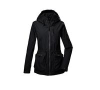 G.I.G.A. DX Damen Funktionsjacke/Outdoorjacke wasserdicht mit Kapuze GS 55 WMN JCKT, schwarz, 46, 42710-000