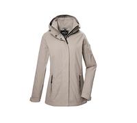 G.I.G.A. DX Damen Funktionsjacke wasserdicht/Outdoorjacke mit abzippbarer Kapuze GS 53 WMN JCKT, hellsand, 40, 42839-000