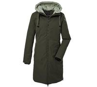 G.I.G.A. DX Damen Funktionsparka mit abknöpfbarer Kapuze/Parka wasserdicht GW 2 WMN PRK, dunkeloliv, 46, 39828-000