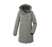 Parka "GW 93 WMN PRK", Damen, Gr. 46, helloliv, Oberstoff: 100% Polyester, Futter: 100% Polyester, Füllung: 100% Polyester, G.I.G.A. DX BY KILLTEC, Jacken, wasserdicht, atmungsaktiv, 2-Wege-Reißversch