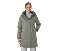 Parka "GW 93 WMN PRK", Damen, Gr. 50, helloliv, Oberstoff: 100% Polyester, Futter: 100% Polyester, Füllung: 100% Polyester, G.I.G.A. DX BY KILLTEC, Jacken, wasserdicht, atmungsaktiv, 2-Wege-Reißversch