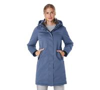 Parka "GW 93 WMN PRK", Damen, Gr. 40, stahlblau, Oberstoff: 100% Polyester, Futter: 100% Polyester, Füllung: 100% Polyester, G.I.G.A. DX BY KILLTEC, Jacken, wasserdicht, atmungsaktiv, 2-Wege-Reißversc