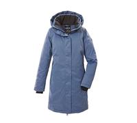 Parka "GW 93 WMN PRK", Damen, Gr. 48, stahlblau, Oberstoff: 100% Polyester, Futter: 100% Polyester, Füllung: 100% Polyester, G.I.G.A. DX BY KILLTEC, Jacken, wasserdicht, atmungsaktiv, 2-Wege-Reißversc