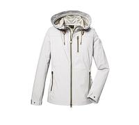 G.I.G.A. DX Damen Gs 24 Wmn Sftshll Jckt Softshell Jacke Mit Kapuze/Outdoorjacke, Weiß, 46 EU