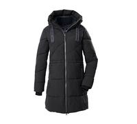 Steppmantel "GW 56 WMN QLTD PRK", Damen, Gr. 36, schwarz, Oberstoff: 100% Polyester, Futter: 100% Polyester (recycelt), Wattierung: 100% Polyester, G.I.G.A. DX BY KILLTEC, sportlich, Mäntel, Wasserabw