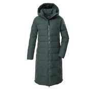 Steppmantel "GW 88 WMN QLTD CT", Damen, Gr. 36, grün, Oberstoff: 100% Polyester, Futter: 100% Polyester (recycelt), Wattierung: 100% Polyester, G.I.G.A. DX BY KILLTEC, sportlich, Mäntel, Wasserabweise