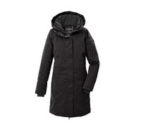 Parka "GW 93 WMN PRK", Damen, Gr. 36, schwarz, Obermaterial: 100% Polyester.Futter: 100% Polyester.Füllung: 100% Polyester, G.I.G.A. DX BY KILLTEC, Jacken Parka, wasserdicht, atmungsaktiv, 2-Wege-Reiß