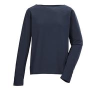 Langarmshirt "GS 22 WMN LS SHRT GOTS", Damen, Gr. 46, navy, Obermaterial: 95% Baumwolle, 5% Elasthan, G.I.G.A. DX BY KILLTEC, Shirts Langarmshirt (86429212-46) navy