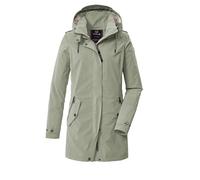 Parka "GS 94 WMN PRK", Damen, Gr. 46, dunkelgrün, Obermaterial: 100% Polyester;Futter: 100% Polyester, G.I.G.A. DX BY KILLTEC, Jacken Parka, Funktionsparka mit verstellbarer Kapuze und Autolock-Reißve
