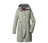G.I.G.A. DX Damen Regenparka/Regenjacke mit Innenfutter und Kapuze GS 101 WMN PRK, aquaverde, 42, 38999-000