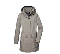 Softshellparka "GS 95 WMN SFTSHLL PRK", Damen, Gr. 38, grün (helloliv), Oberstoff: Oberseite: 100% Polyester (recycelt), Rückseite: 100% Polyester (recycelt), G.I.G.A. DX BY KILLTEC, sportlich, Jacken