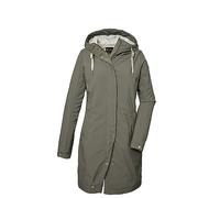 G.I.G.A. DX Damen Softshell Parka mit Kapuze/Outdoorjacke GS 16 WMN SFTSHLL PRK, helloliv, 44, 41449-000
