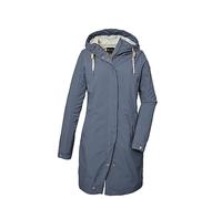 G.I.G.A. DX Damen Softshell Parka mit Kapuze/Outdoorjacke GS 16 WMN SFTSHLL PRK, rauchblau, 36, 41449-000
