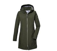 G.I.G.A. DX Damen Softshell Parka/Softshelljacke mit abzippbarer Kapuze GS 76 WMN SFTSHLL PRK, dunkel olivgrün, 42, 42696-000