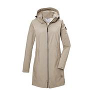 G.I.G.A. DX Damen Softshell Parka/Softshelljacke mit abzippbarer Kapuze GS 76 WMN SFTSHLL PRK, hellbeige, 38, 42696-000