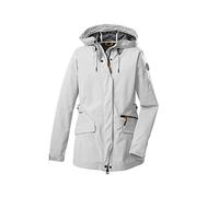 G.I.G.A. DX Damen Softshelljacke/Outdoorjacke mit Kapuze GS 96 WMN SFTSHLL JCKT, gebrochenes weiss, 42, 38391-000