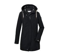 G.I.G.A. DX Damen Softshellparka/Outdoorjacke mit Kapuze GW 19 WMN SFTSHLL PRK, schwarz, 36, 39842-000