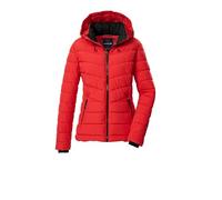 G.I.G.A. DX by killtec Damen Funktionsjacke GW 32 – Daunenoptik, abzippbarer Kapuze – Modern Red 40