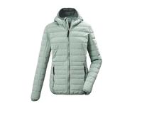 G.I.G.A. DX Damen-Steppjacke GW 49 WMN QLTD JCKT – Daunenoptik mit Kapuze, aquaverde Gr. 48