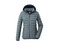 Steppjacke "GW 49 WMN QLTD JCKT", Damen, Gr. 44, blau (graublau), Obermaterial: 100% Polyester;Futter: 100% Polyester;Füllung: 100% Polyester, G.I.G.A. DX BY KILLTEC, Jacken Steppjacke, Wind- und wass