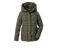 G.I.G.A. DX Damen Steppjacke/Funktionsjacke in Daunenoptik mit Kapuze GW 57 WMN QLTD JCKT, dunkeloliv, 38, 43527-000