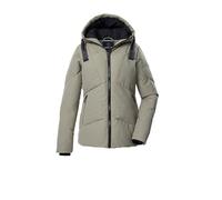 Steppjacke "GW 40 WMN QLTD JCKT", Damen, Gr. 46, grün (helloliv), Oberstoff: 100% Polyester, Futter: 100% Polyester (recycelt), Wattierung: 100% Polyester, G.I.G.A. DX BY KILLTEC, sportlich, Jacken, M