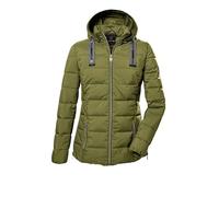 G.I.G.A. DX Damen Steppjacke mit abknöpfbarer Kapuze GW 4 WMN QLTD JCKT, waldgrün, 44, 41341-000